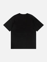 Floral Letter Print Tee